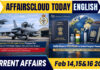 Current Affairs 14, 15 & 16 February 2026