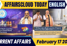 Current Affairs 17 February 2026