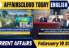Current Affairs 19 February 2026