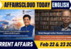 Current Affairs 22 & 23 February 2026