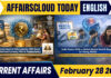 Current Affairs 28 February 2026