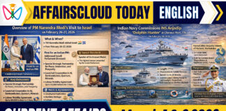Current Affairs 1 & 2 March 2026