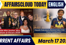 Current Affairs 17 March 2026