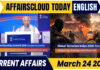 Current Affairs 24 March 2026