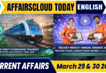 Current Affairs 29 & 30 March 2026