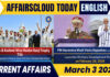 Current Affairs 3 March 2026
