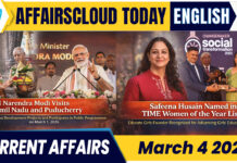 Current Affairs 4 March 2026