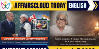 Current Affairs 5 March 2026