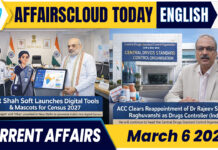 Current Affairs 6 March 2026