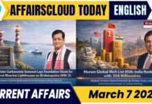 Current Affairs 7 March 2026