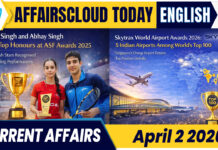 Current Affairs 2 April 2026