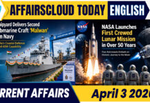 Current Affairs 3 April 2026