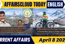 Current Affairs 8 April 2026