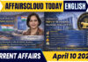 Current Affairs 10 April 2026