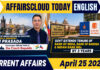 Current Affairs 25 April 2026
