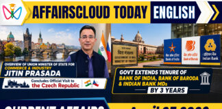 Current Affairs 25 April 2026