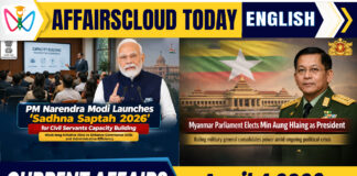 Current Affairs 4 April 2026