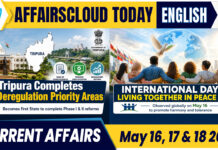 Current Affairs 16, 17 & 18 May 2026