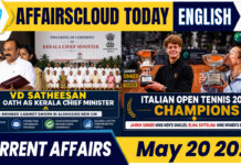 Current Affairs 20 May 2026