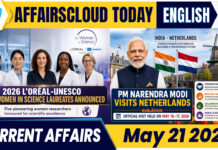 Current Affairs 21 May 2026