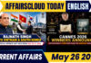 Current Affairs 26 May 2026