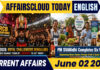 Current Affairs 2 June 2026