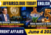 Current Affairs 4 June 2026