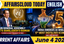 Current Affairs 4 June 2026