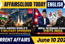 Current Affairs 10 June 2026