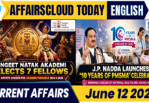 Current Affairs 12 June 2026