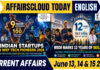 Current Affairs 13, 14 & 15 June 2026