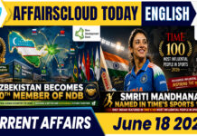 Current Affairs 18 June 2026