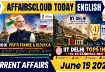 Current Affairs 19 June 2026