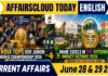 Current Affairs 28 & 29 June 2026