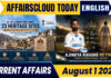 Current Affairs 1 August 2026