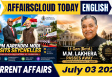 Current Affairs 3 July 2026