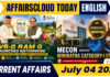 Current Affairs 4 July 2026