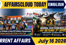 Current Affairs 16 July 2026