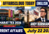 Current Affairs 22 July 2026