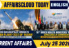 Current Affairs 25 July 2026