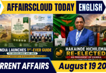 Current Affairs 19 August 2026 Feature Image Aug 19