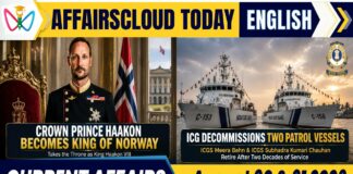 Current Affairs 30 & 31 August 2026