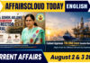 Current Affairs 2 & 3 August 2026