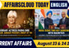 Current Affairs 23 & 24 August 2026