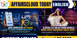 Current Affairs 26 August 2026