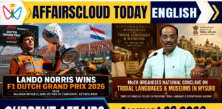 Current Affairs 28 August 2026