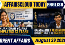 Current Affairs 29 August 2026