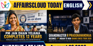 Current Affairs 29 August 2026