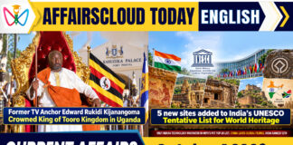 Current Affairs 1 October 2026
