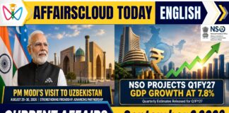 Current Affairs 2 September 2026